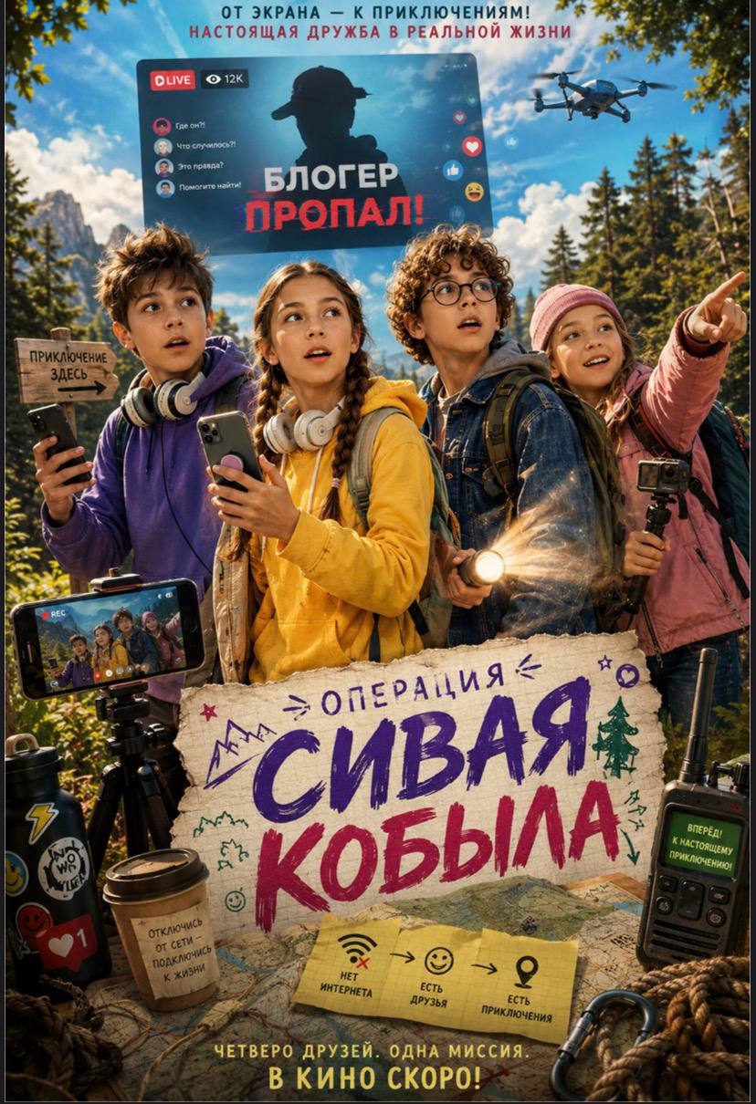 ✅Едва успев завершить съёмки фильма «ПРОЧИТАНО», мы активно начали подготовку к съемкам фильма «Операция Сивая кобыла»